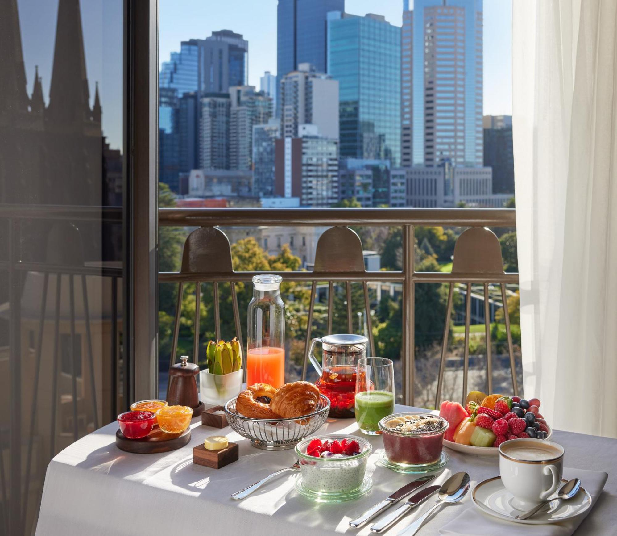 بارك حياة ملبورن المظهر الخارجي الصورة Breakfast at the Hotel