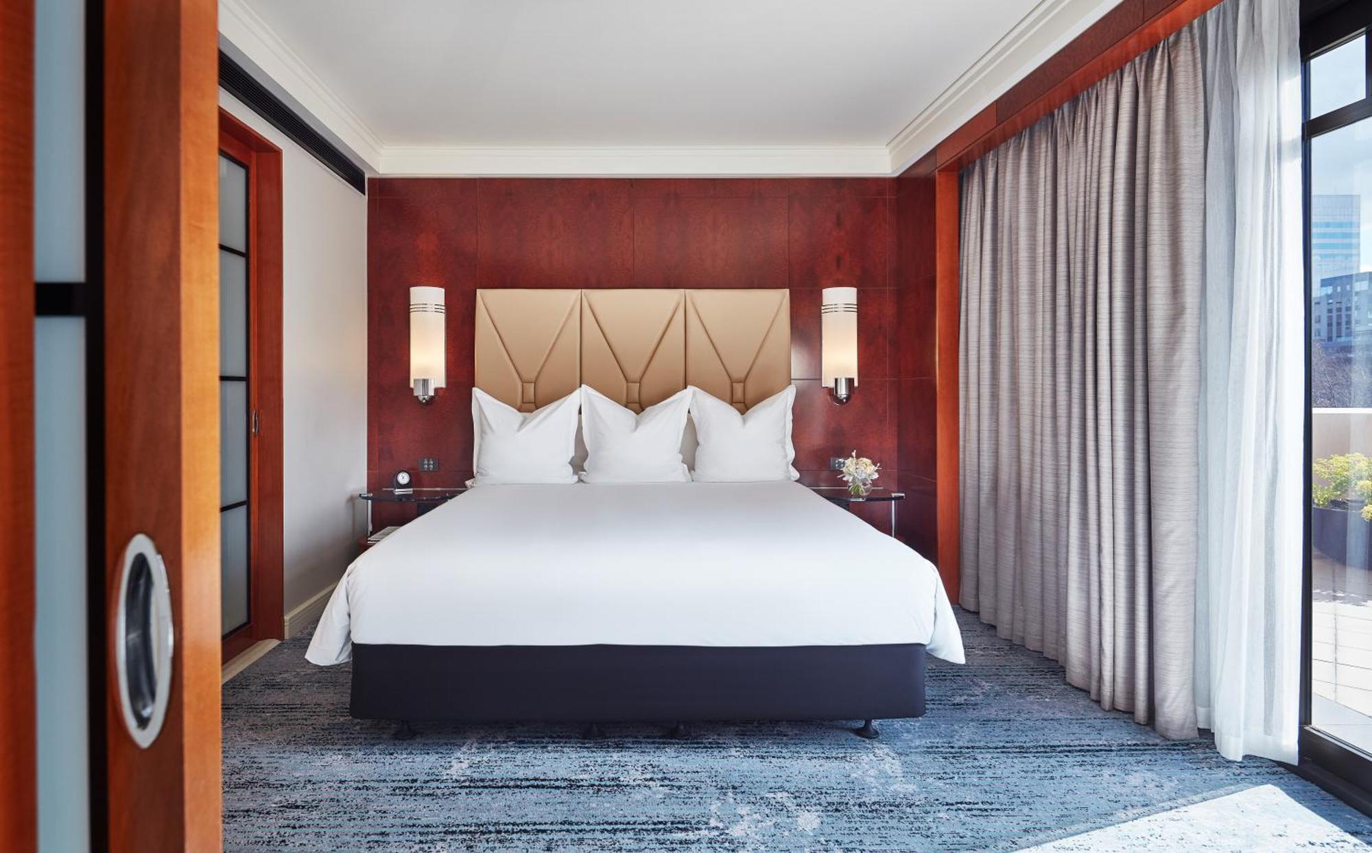 بارك حياة ملبورن المظهر الخارجي الصورة A bedroom at the InterContinental